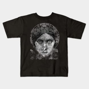 The Eyes of Alchemy Dark Kids T-Shirt